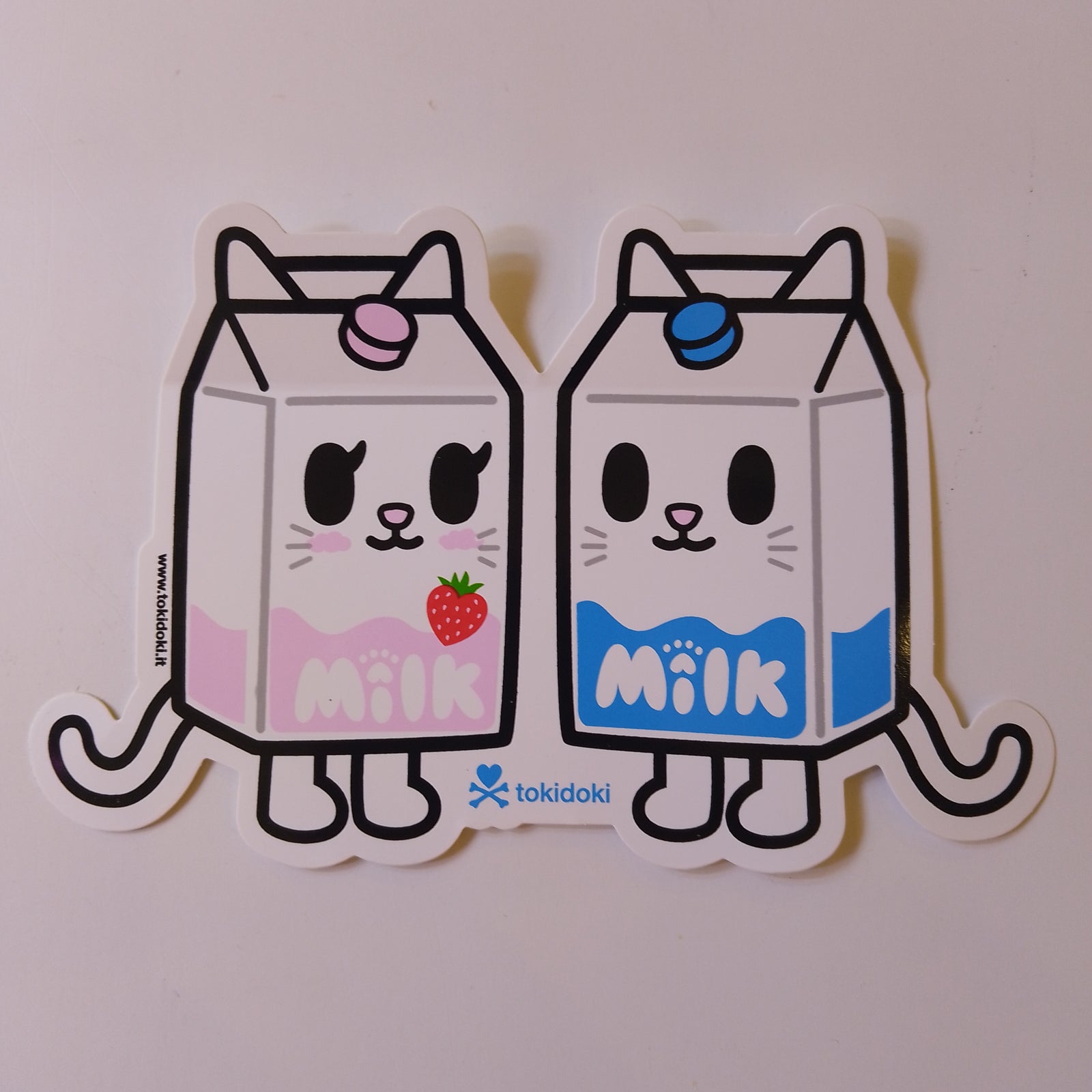 Milk Cats Die Cut Sticker by Tokidoki