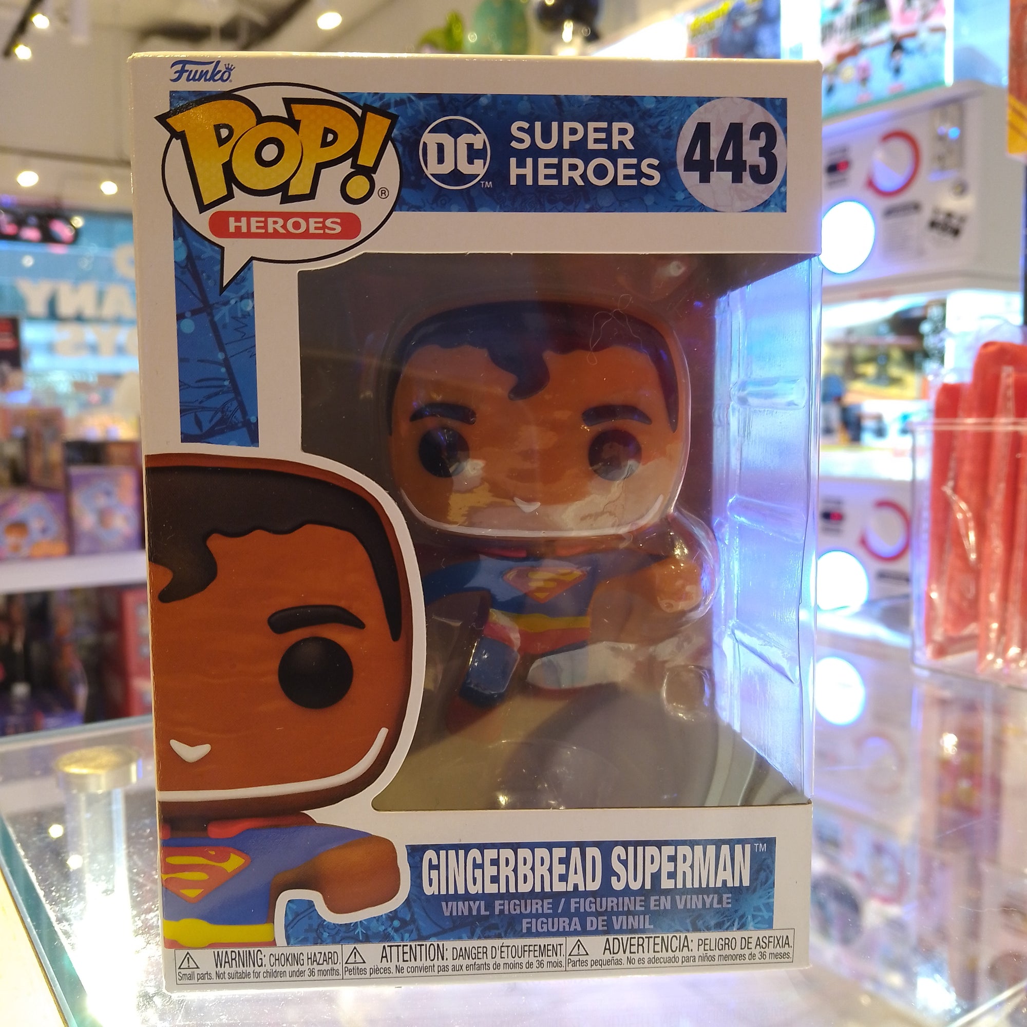 Gingerbread Superman - DC Super Heroes Funko POP! by Funko