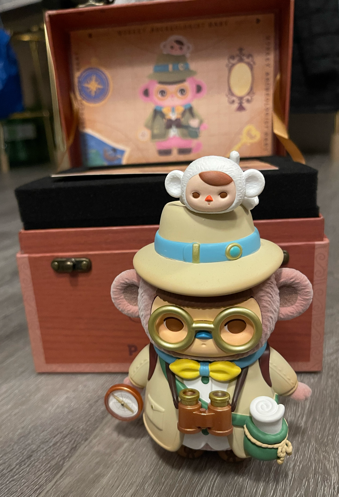 Pucky Monkey Archeologist Baby - Popmart - 1