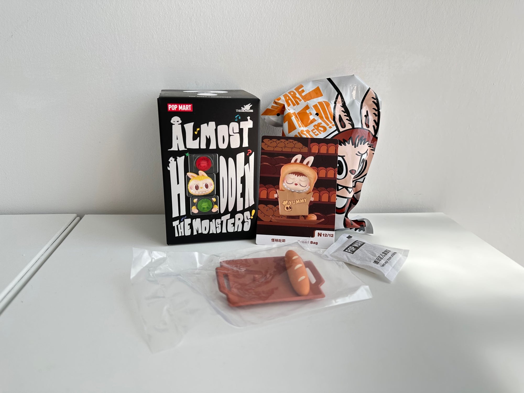 Bread Bag - Labubu The Monsters Almost Hidden Series by POP MART - 1