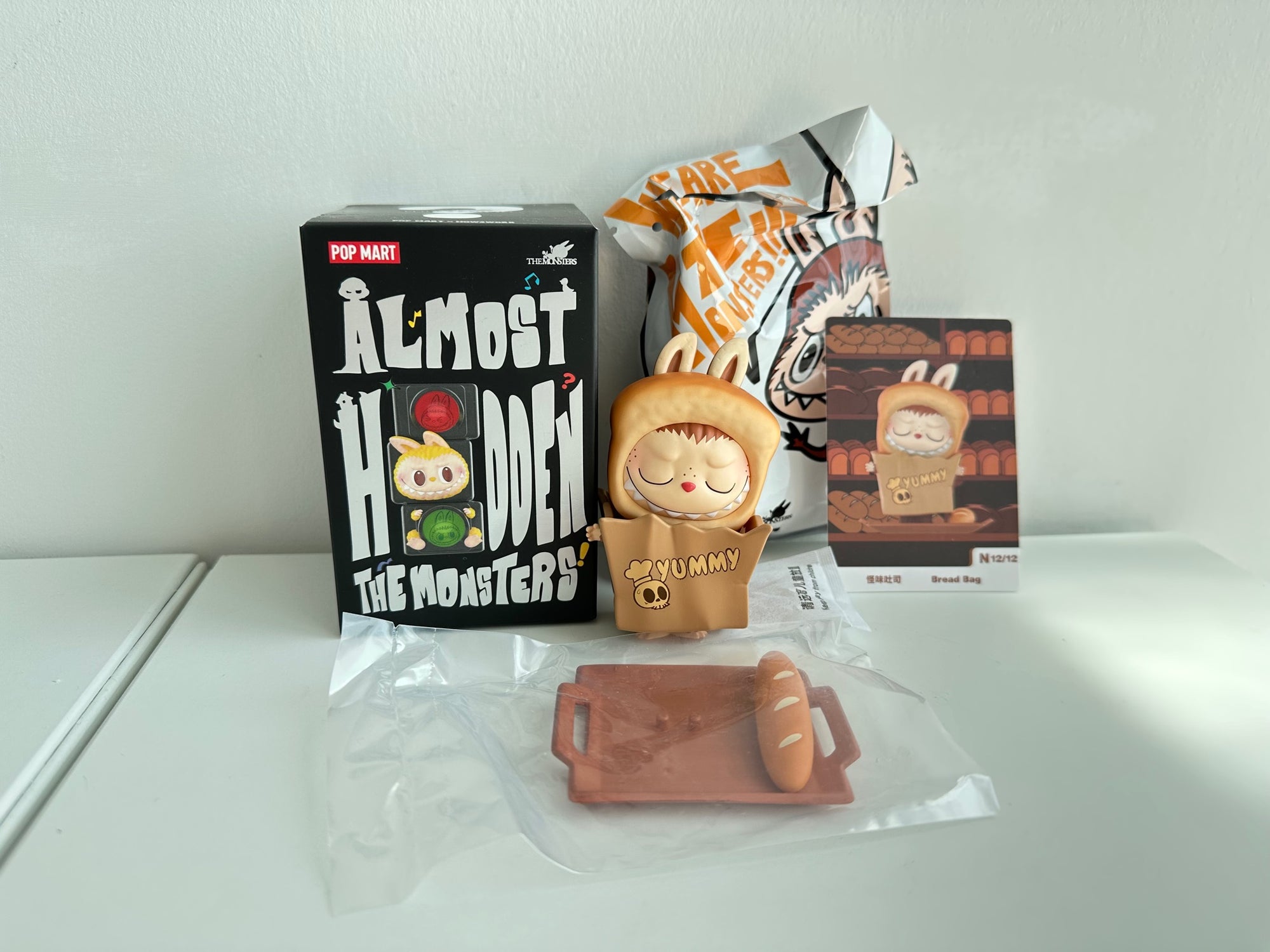 Bread Bag - Labubu The Monsters Almost Hidden Series by POP MART - 1