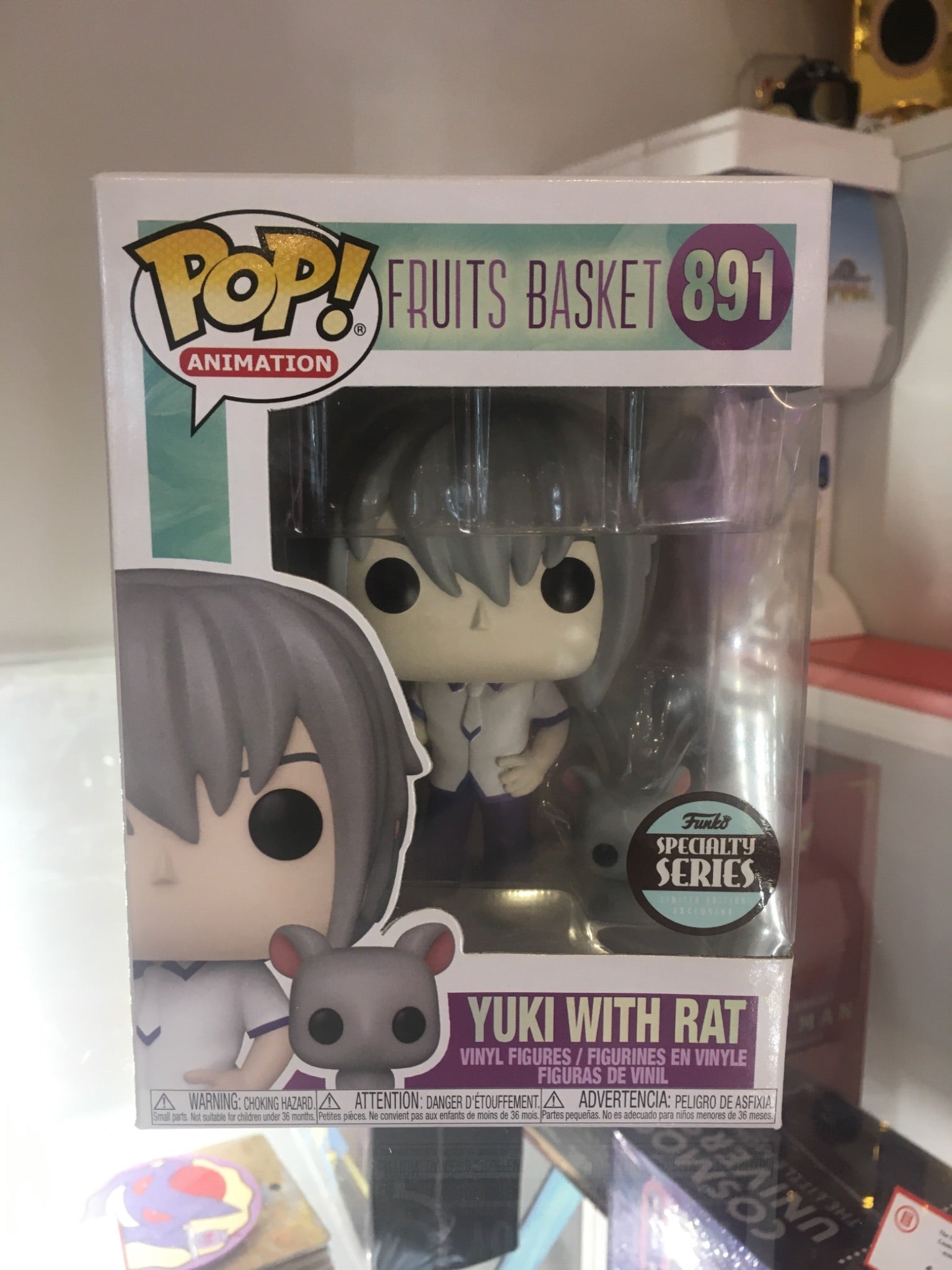 Funko Pop - Fruits Basket - Yuki With Rat - 1