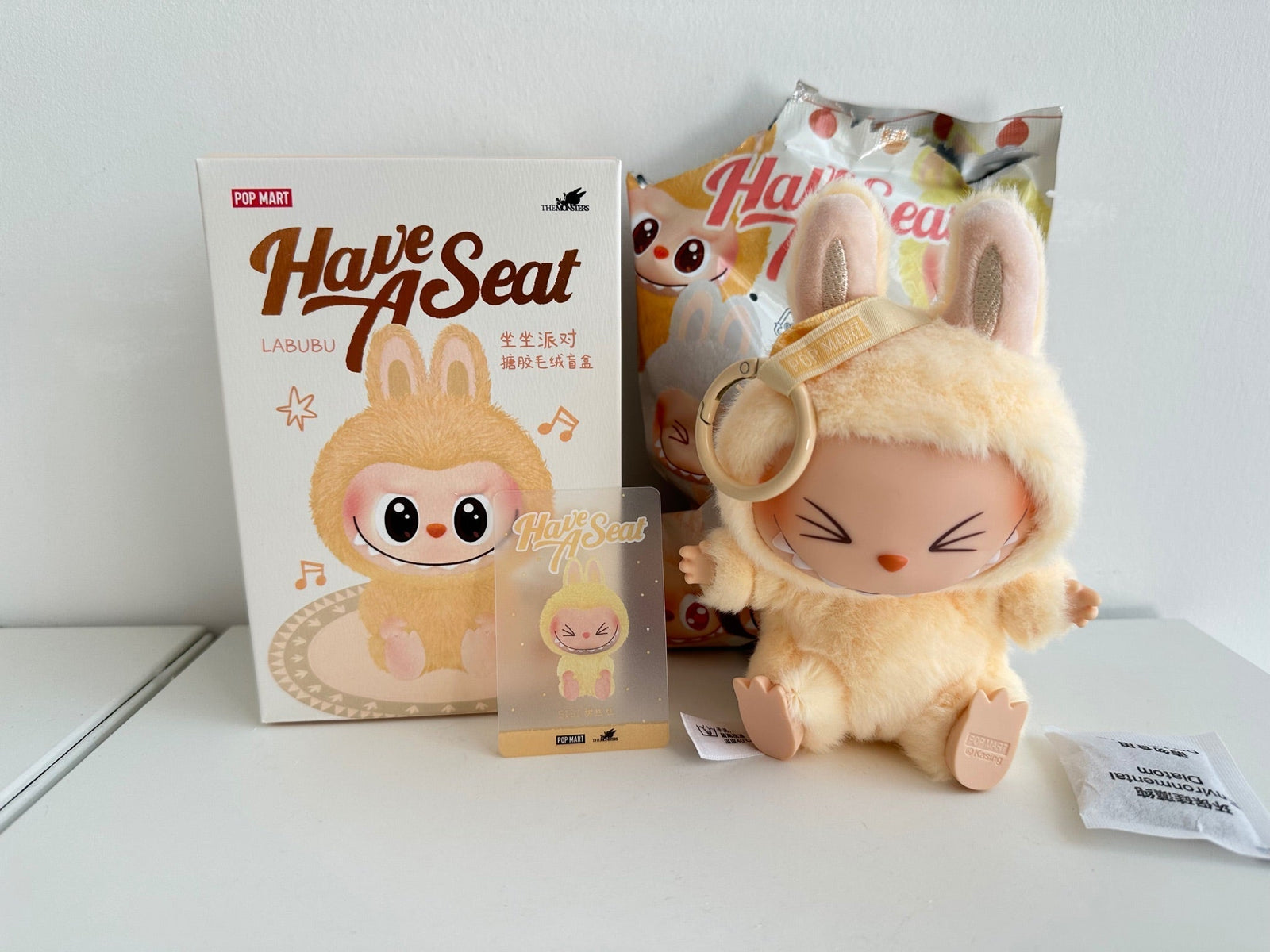 SISI - LABUBU The Monsters Macaron Have a seat limited 2nd generation figure by POP MART - 2