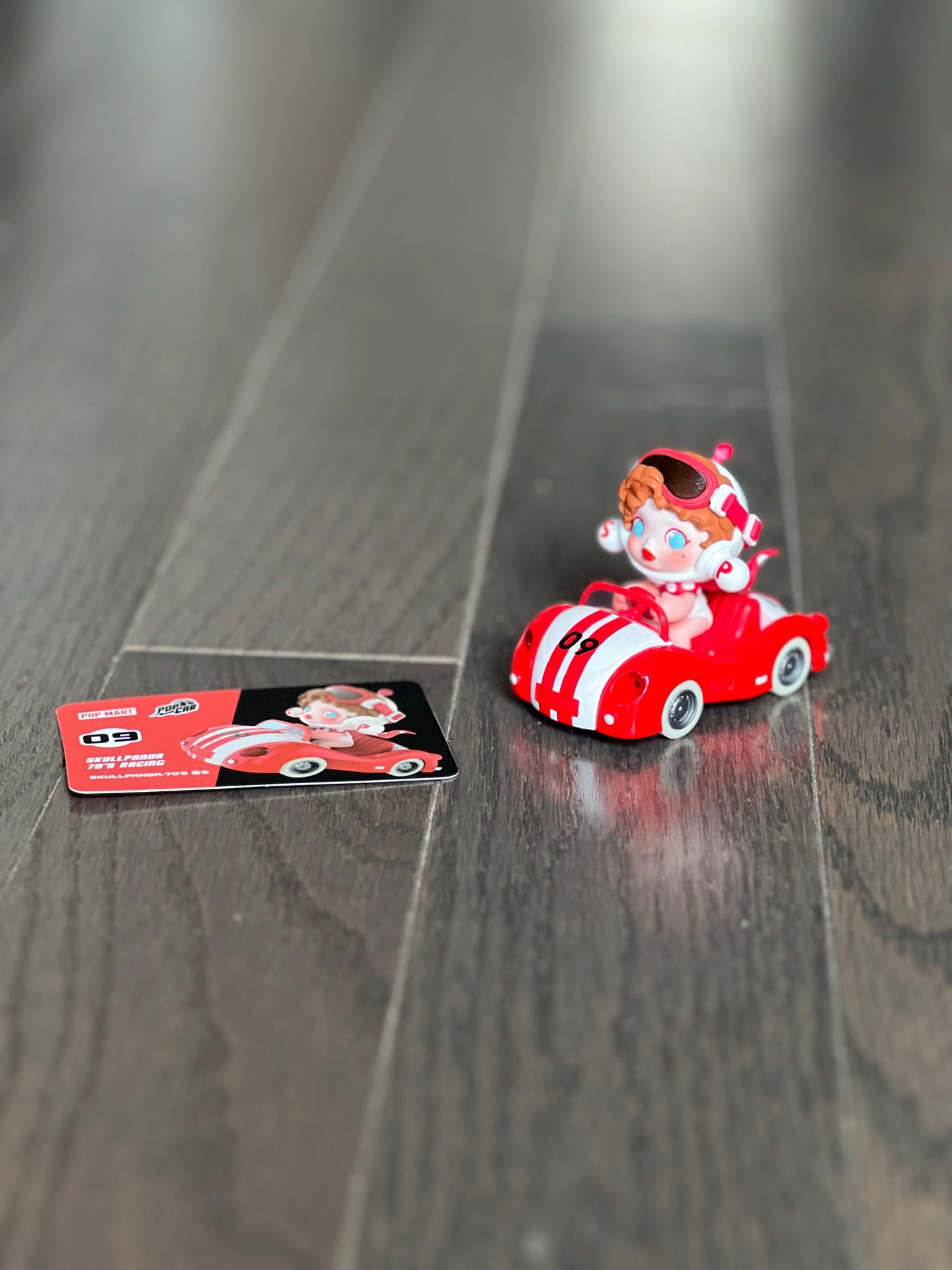 Skullpanda 70's Racing - POP MART POPCAR Super Track Series Blind Box - 2