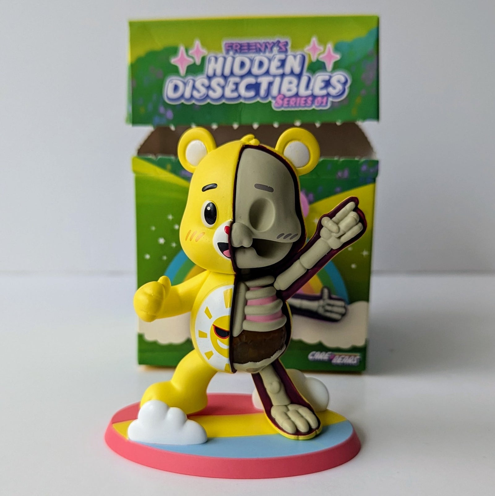 Funshine Bear - Freeny's Hidden Dissectibles Care Bears Series One - Mighty Jaxx - 1