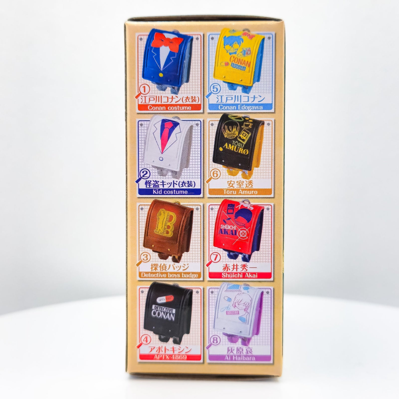 Detective Conan Randoseru Backpack Keychain RANDOM TYPE by RE-MENT - 4