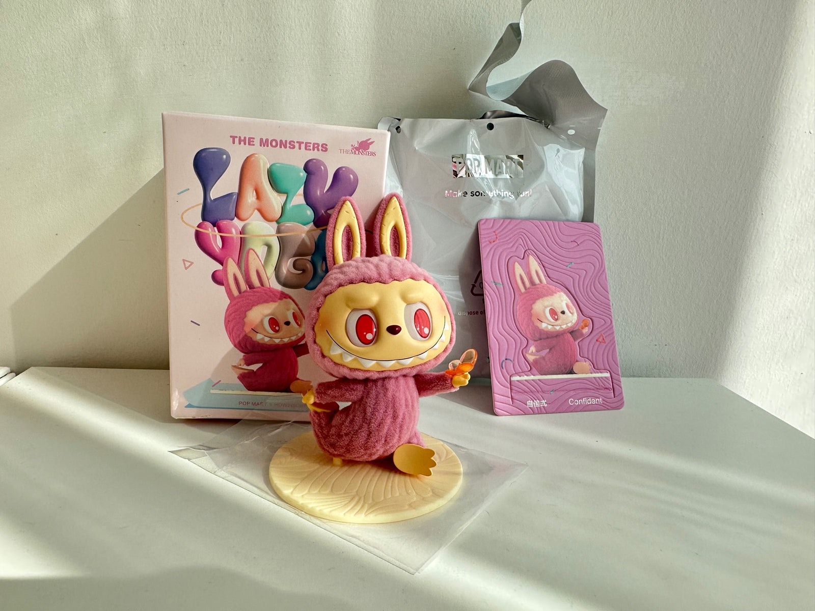 Confident - Lazy Yoga Series Figures THE MONSTERS Labubu by POP MART - 3