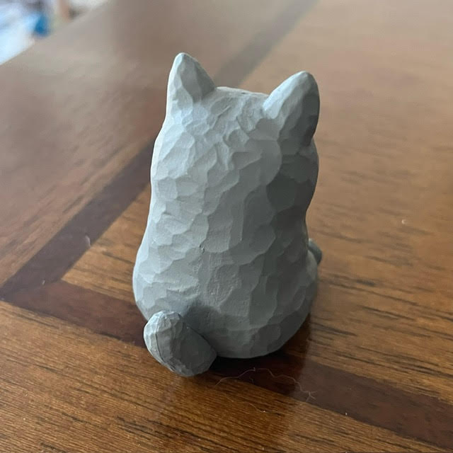 British Shorthair -Jinart Woodcarving Animal Cats - 2