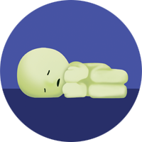 Smiski at Sleep - Bed Series - 2