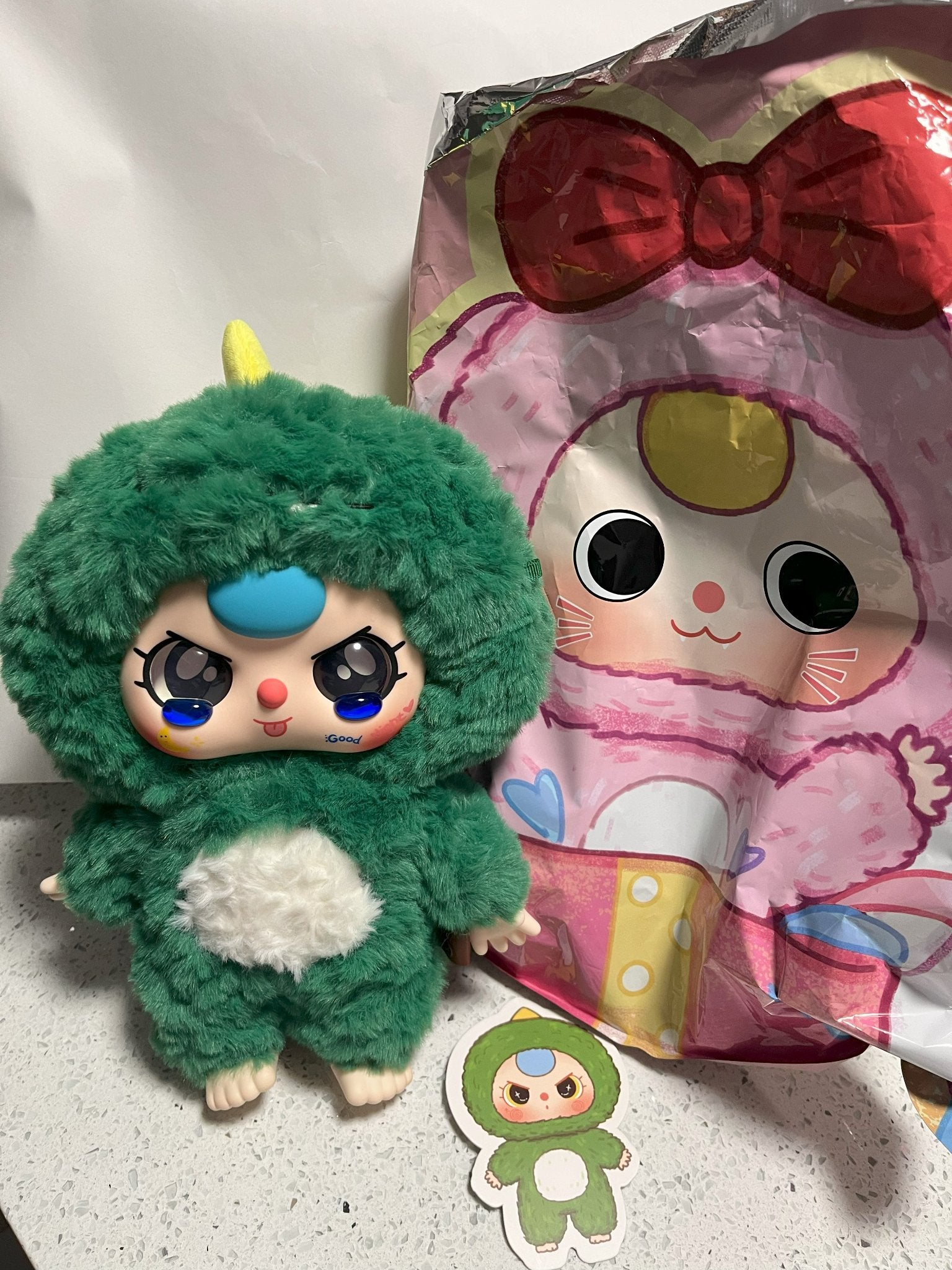 Dinosaur (angry eyes) - Baby Three 400% Series - 1