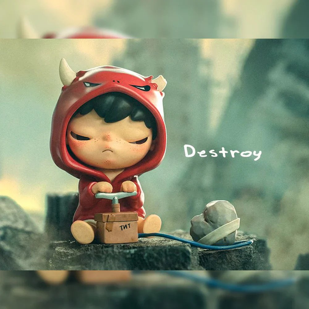 Destroy - Hirono Mime Series by POP MART - 2