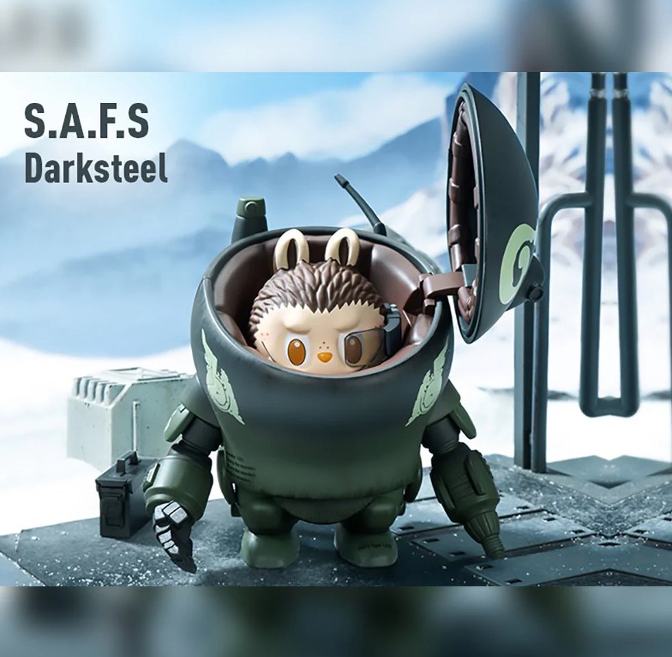 S.A.F.S Darksteel - Labubu THE MONSTERS × Kow Yokoyama Ma.k. Series by POP MART - 2