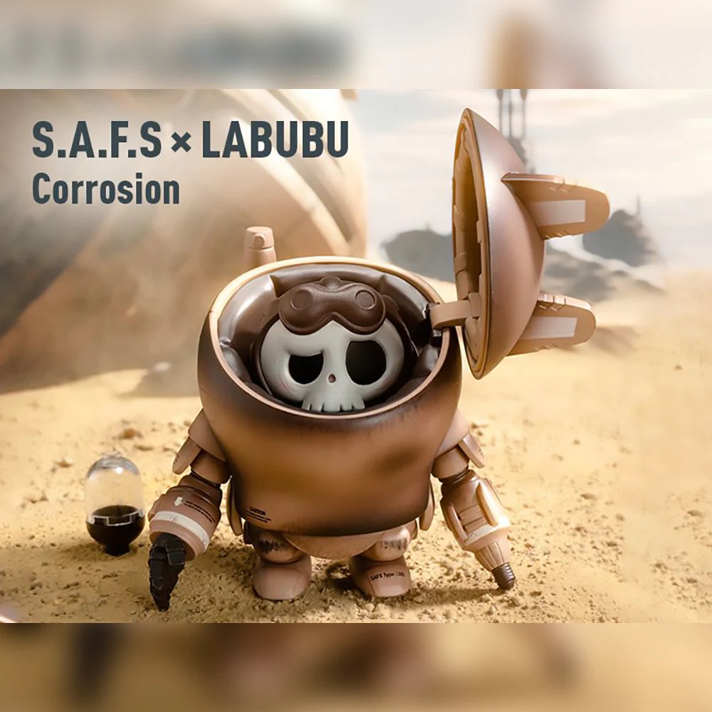 S.A.F.S x Labubu Corrosion - THE MONSTERS × Kow Yokoyama Ma.k. Series by POP MART - 2
