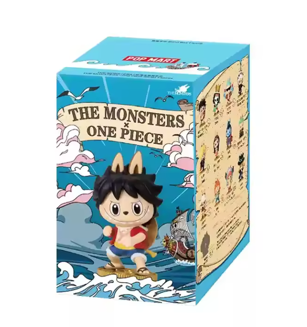 Labubu The Monsters x One Piece Vinyl Figure Single Blind Box - Pop Mart