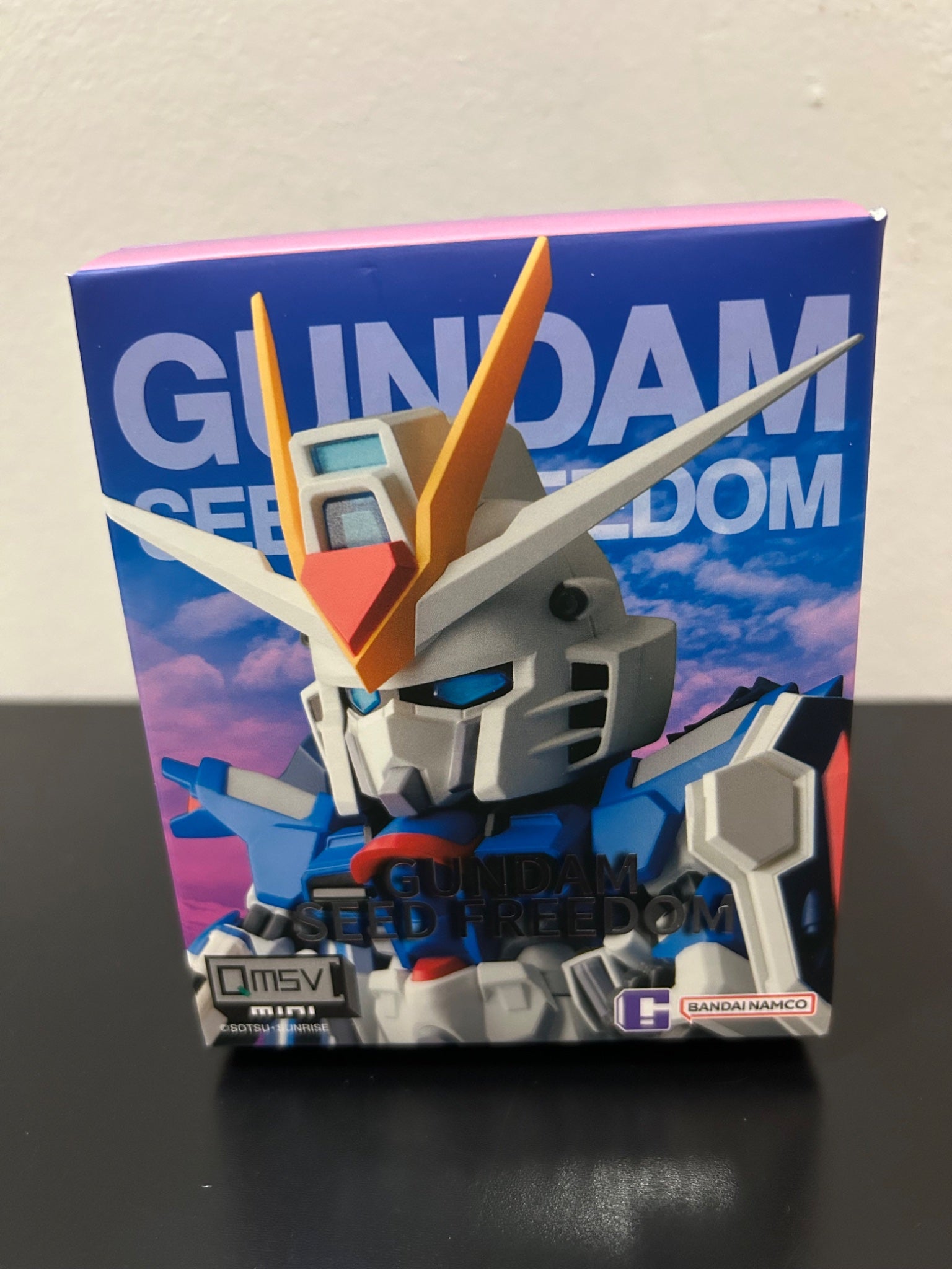 Rising Freedom Gundam & Immortal Justice Gundam Blind Box - QMSV Mini  - Bandai Namco