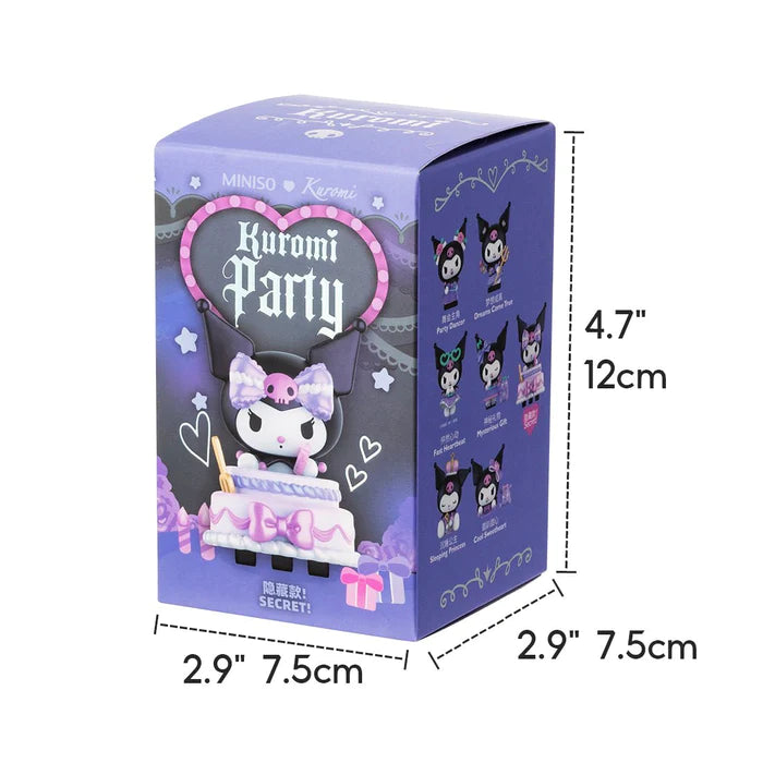 *Pre-order* Sanrio Characters Kuromi Party Blind Box Series by Sanrio x Miniso