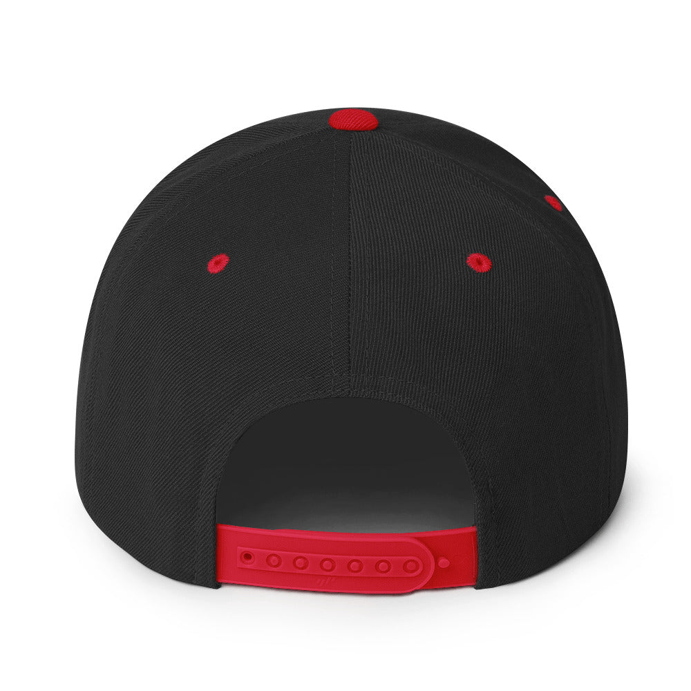 Hunter OG Snapback Hat Black/Red