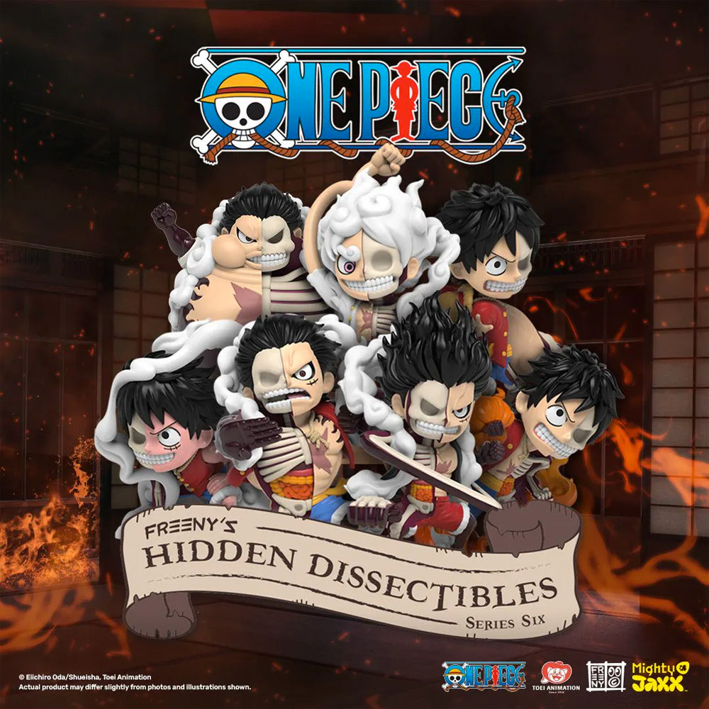 Freeny's Hidden Dissectibles: One Piece - Luffy's Gears Edition Blind Box by Mighty Jaxx