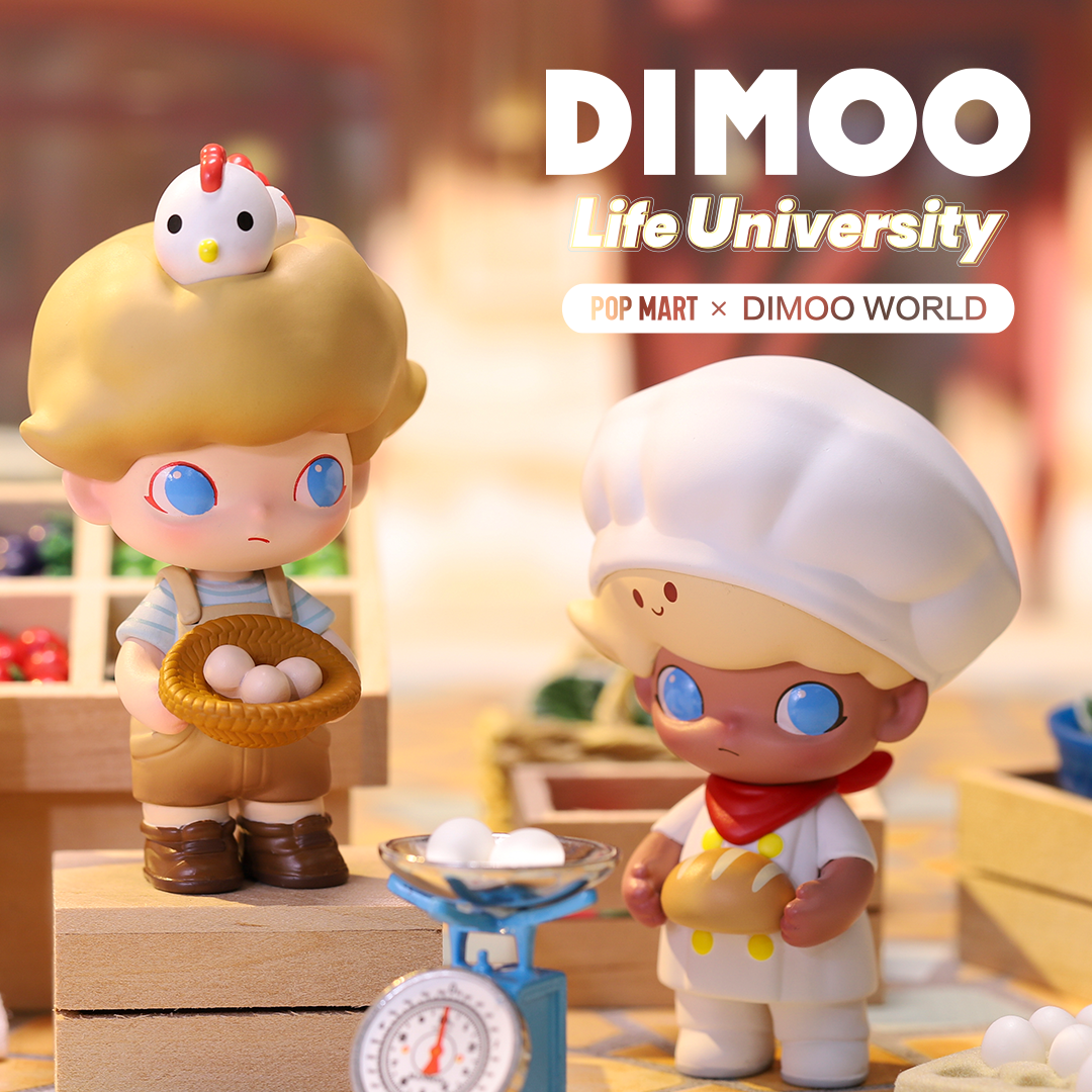 Dimoo Life University Blind Box Series by Ayan Tang x POP MART