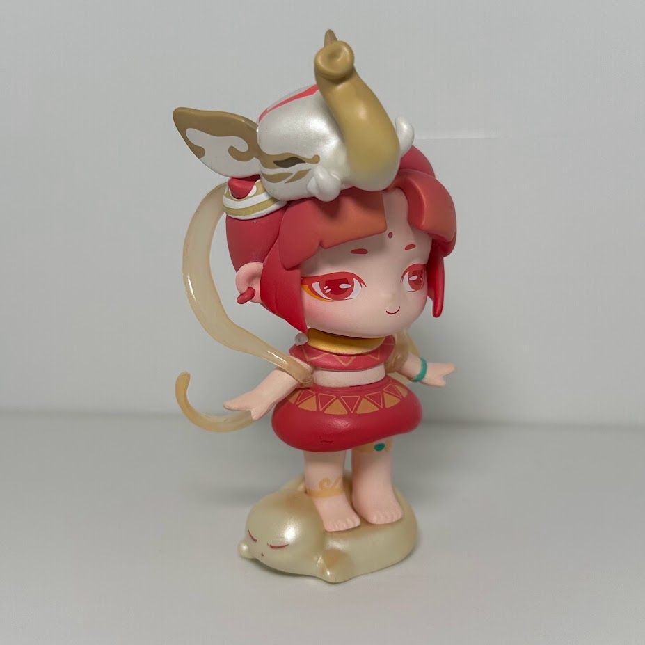 Curly Nosed White Elephant - Sky Dance Blind Box Series - FAY x Strangercat Toys - 2