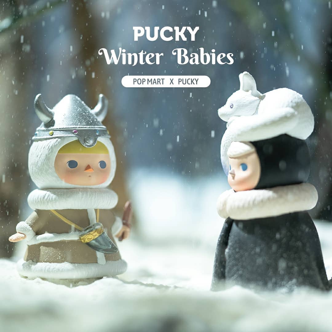 Pucky Winter Babies Blind Box Series by Pucky x POP MART