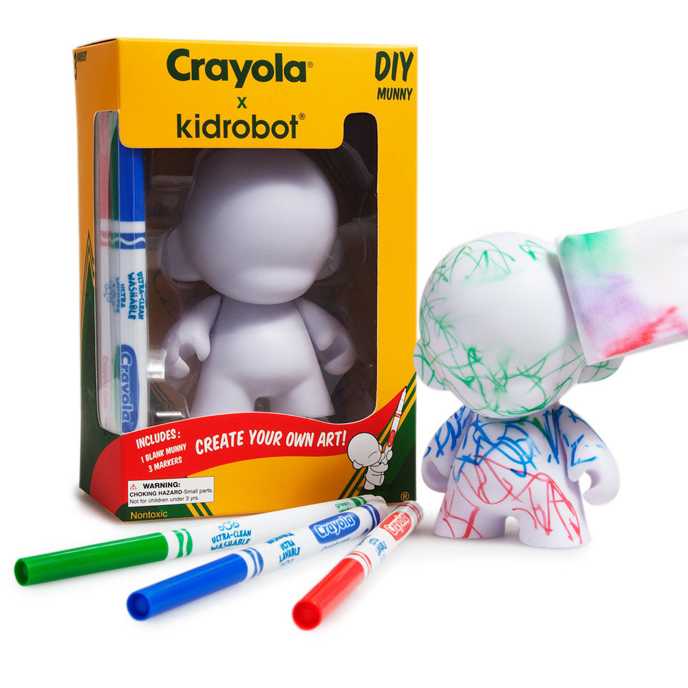 DIY Munny 4-inch by Kidrobot x Crayola - Mindzai - 3