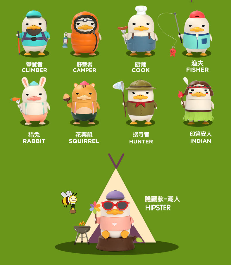 Duckoo In The Forest Blind Box Series by Chokocider x POP MART