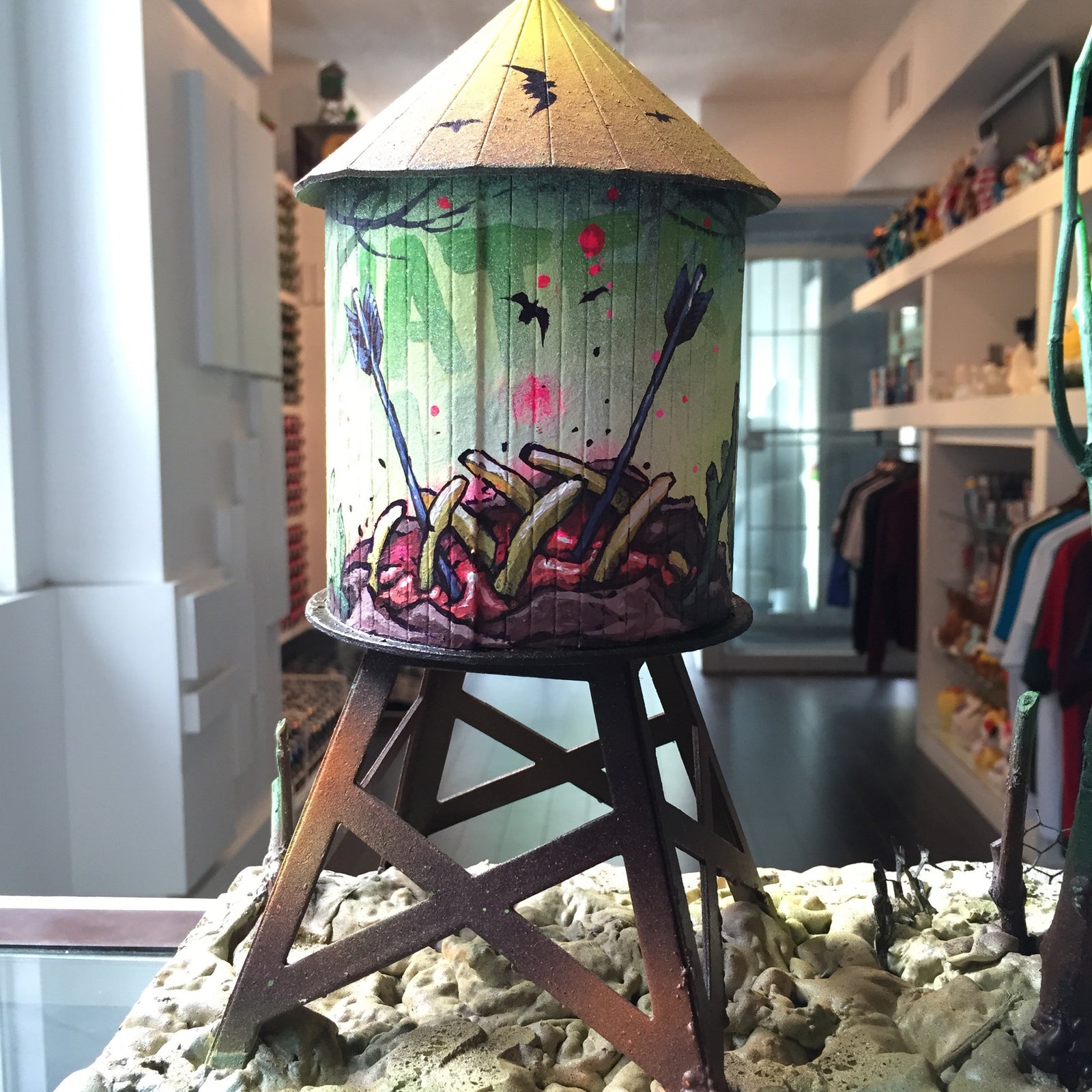 Bruno Smoky Custom Boundless Brooklyn Water Tower - Mindzai  - 4