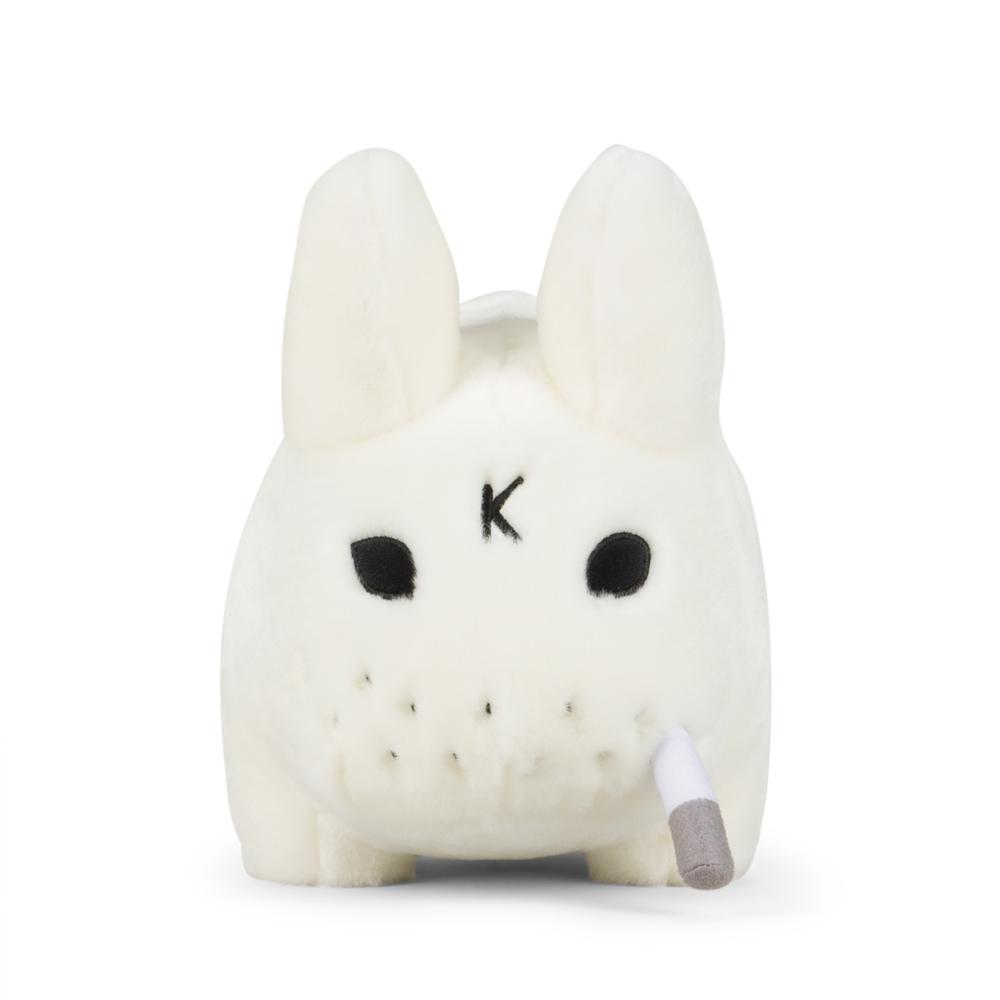 Smorkin' Labbit White 14" Plush by Kidrobot x Frank Kozik