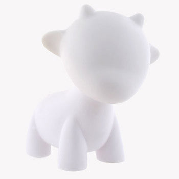 DIY Mini Raffy 4" White Edition by kidrobot - Mindzai - 4