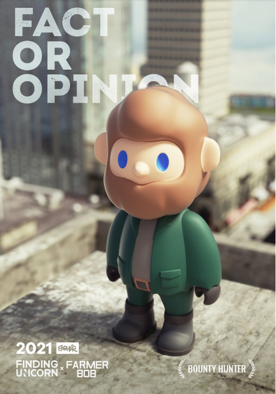 Farmer Bob Fact or Opinion Blind Box Series by Finding Unicorn