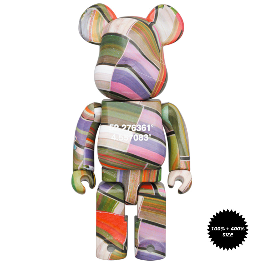 Benjamin Grant OVERVIEW Lisse 100% + 400% Bearbrick Set by Medicom Toy