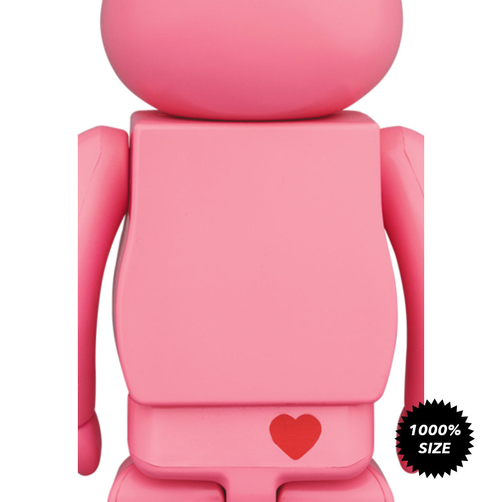 Care Bears: Love-a-Lot Bear 1000% Bearbrick by Medicom Toy