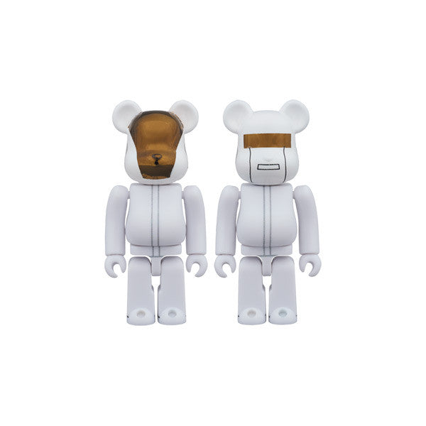 Daft Punk &quot;Get Lucky&quot; White Suit 100% Bearbrick - Mindzai  - 1