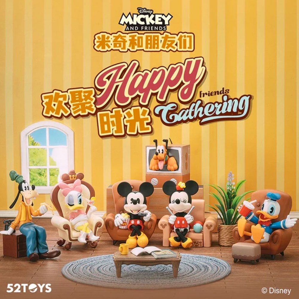 Disney Mickey and Friends Happy Friends Gathering Blind Box Series by 52Toys