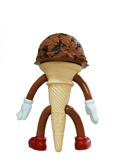 Double Chocolate Ice Cream Flavors Sofubi by Dune *Tokyo Treasures* - Mindzai - 3