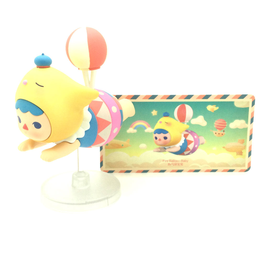 Pucky Flying Babies Series by Pucky x POP MART - Fire Balloon Baby