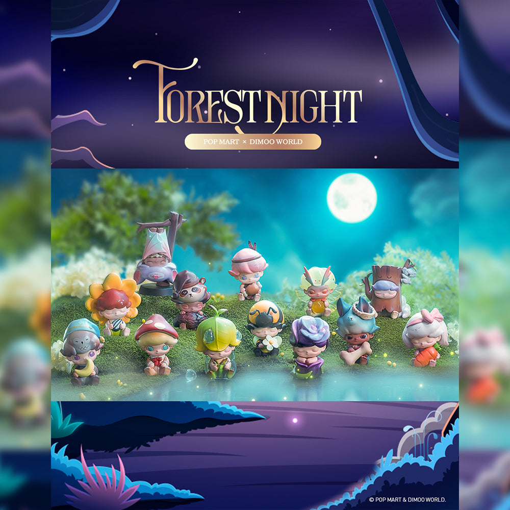 Dimoo Forest Night Blind Box Series by POP MART