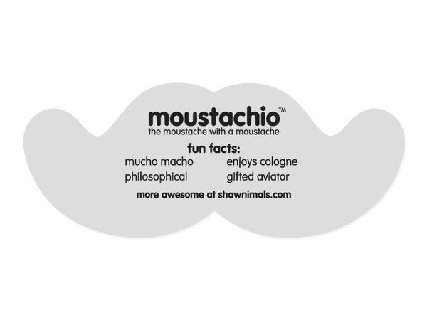 Moustachio Die-cut Sticker - Mindzai  - 1
