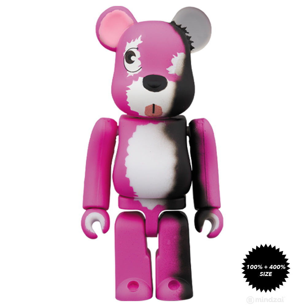 Breaking Bad Pink Bear 100% + 400% Bearbrick Set by Medicom Toy