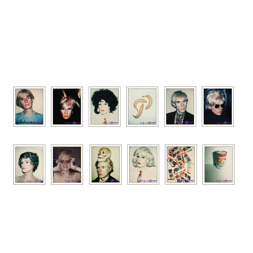 Warhol Polaroids by Kidrobot - Pre-order - Mindzai 