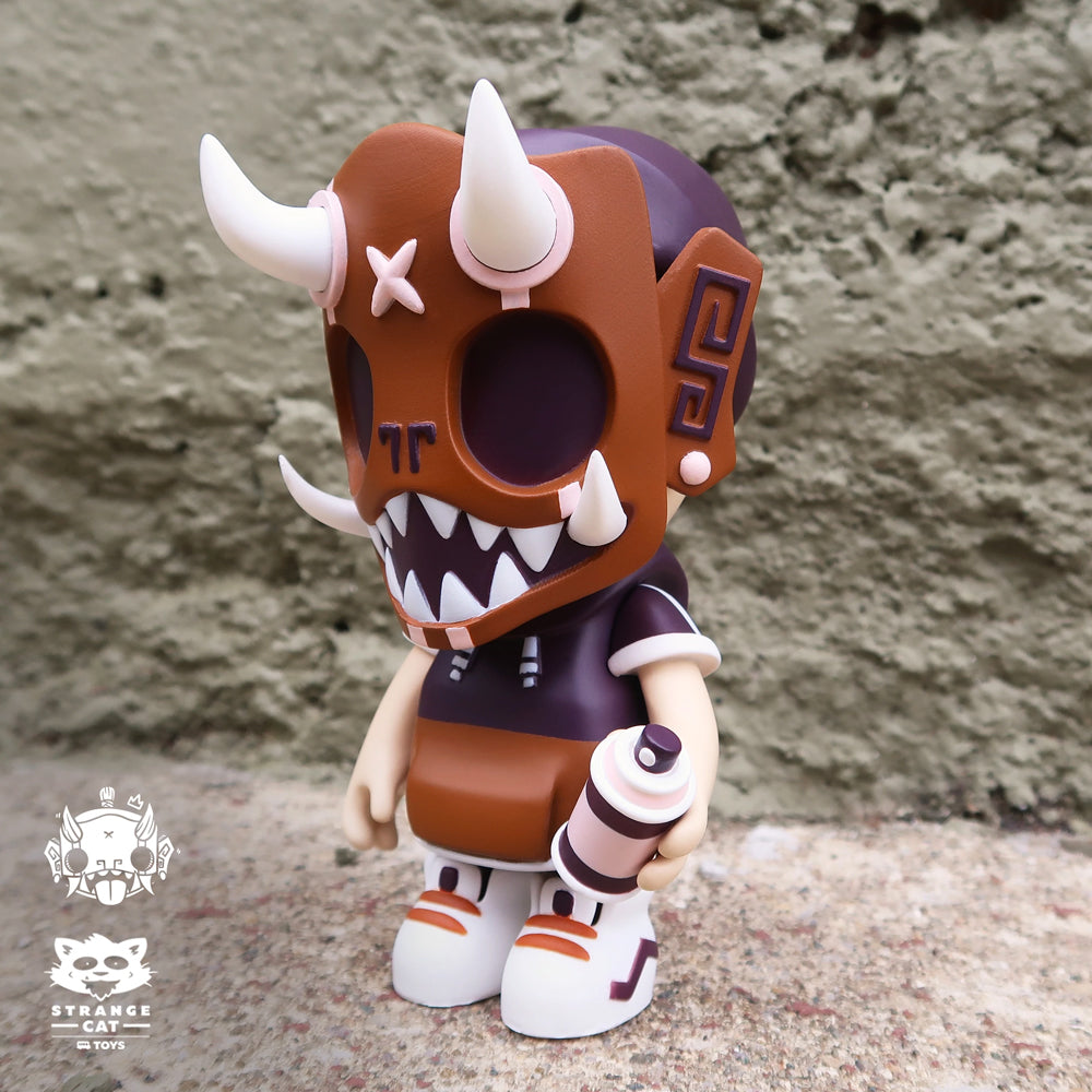 Puck Little Painter Sandwalker Edition Art Toy Figure by Chris Dokebi
