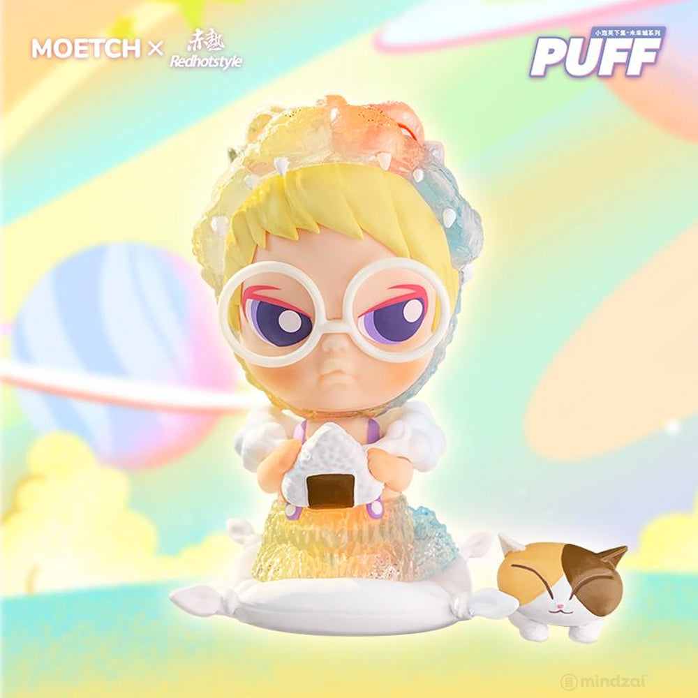 Puff The Future City Blind Box Series by Redhotstyle x Moetch Toys