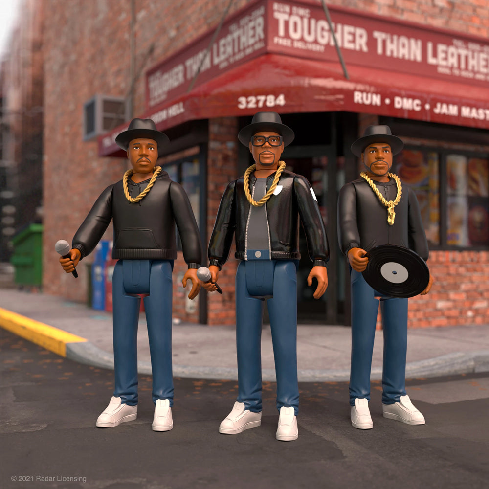 RUN DMC ReAction 3 Figure Set by Super7