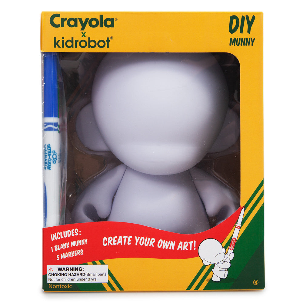 DIY Munny 7-inch by Kidrobot x Crayola - Mindzai - 3