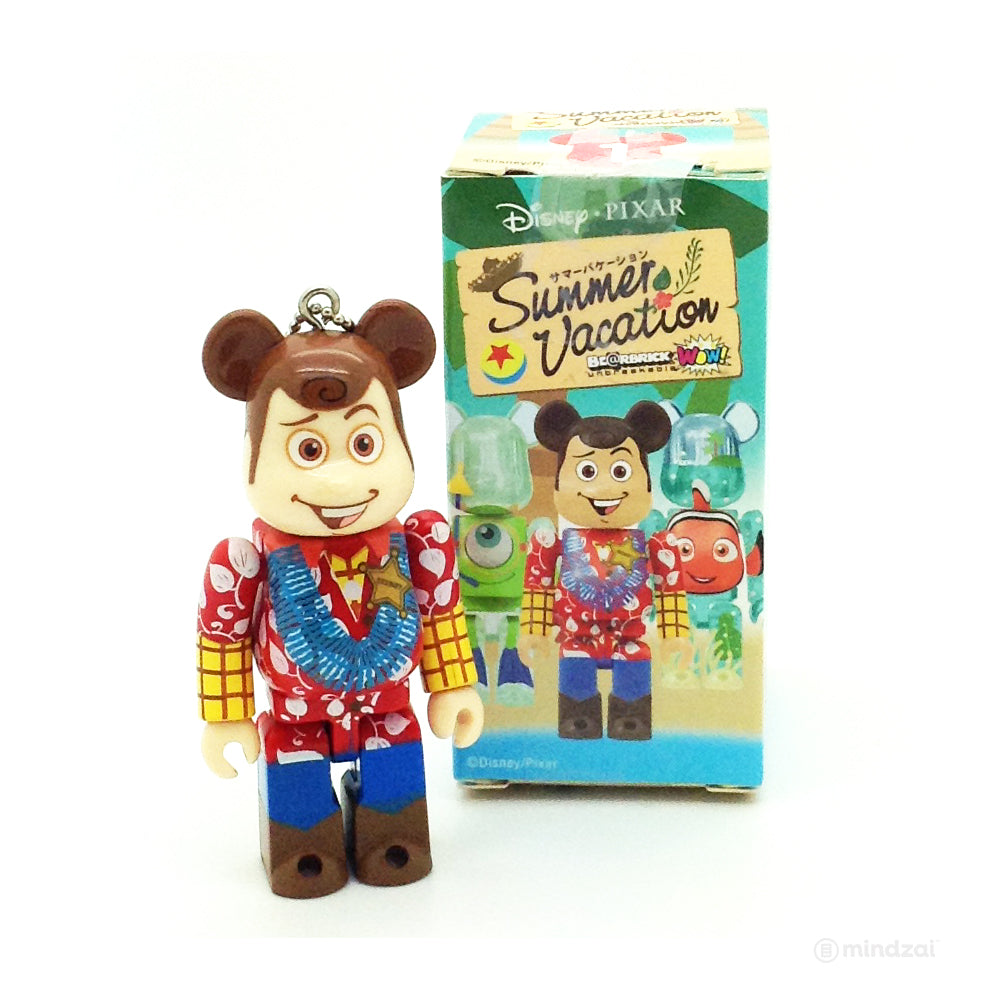 Disney WOW! x Pixar Bearbrick - Toy Story Woody Summer Vacation Version 100% Size