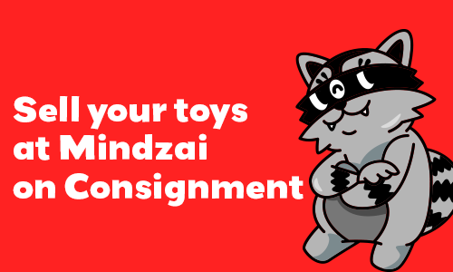 Sell your toys at Mindzai on consignment