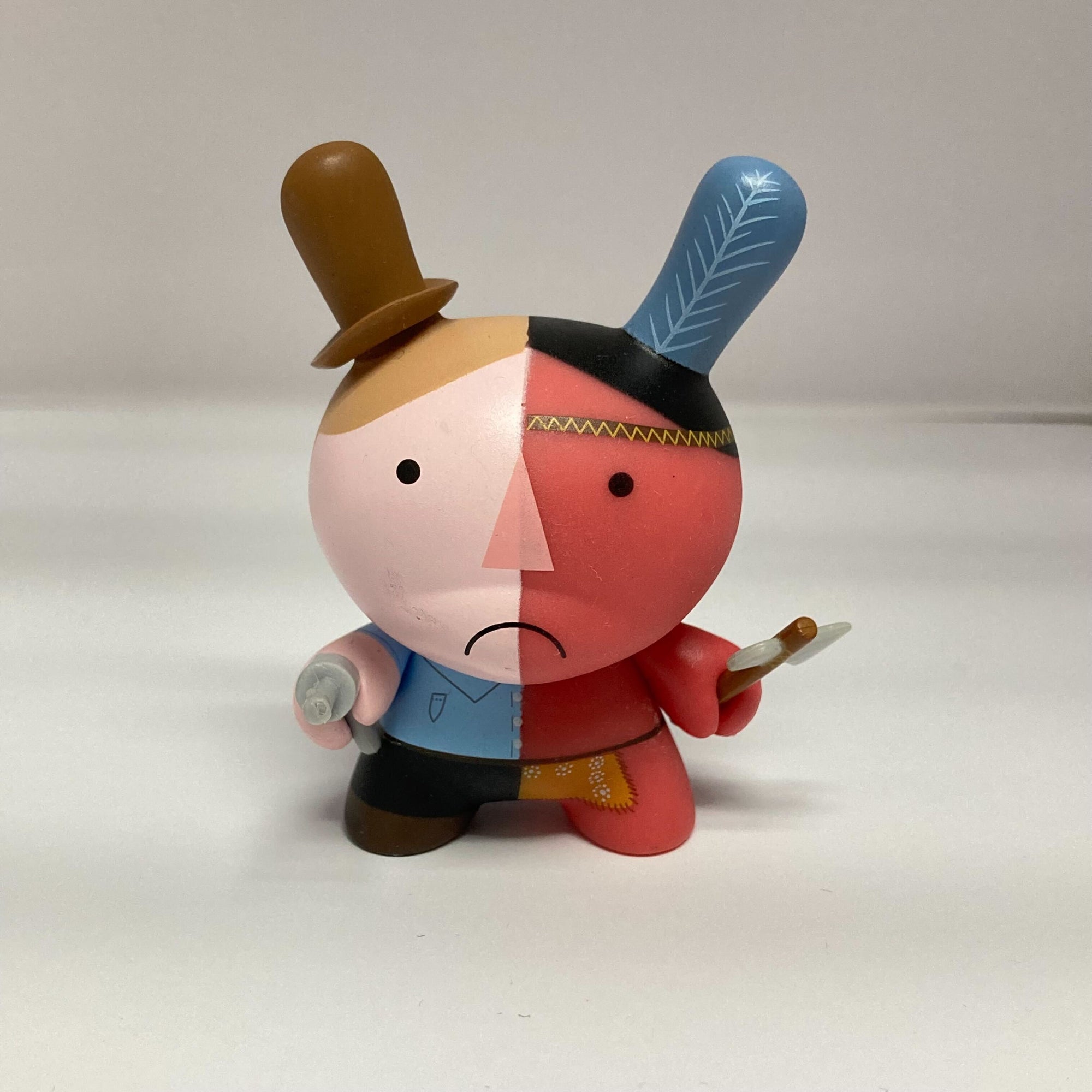 Cowboy Indian Conjoined Enemies - Michelle Valiguala - Dunny Series 2010 by Kidrobot