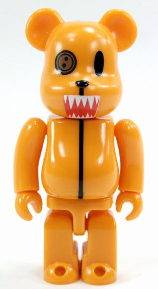 Busters Orange (Animal) - Bearbrick Series 15 by Medicom