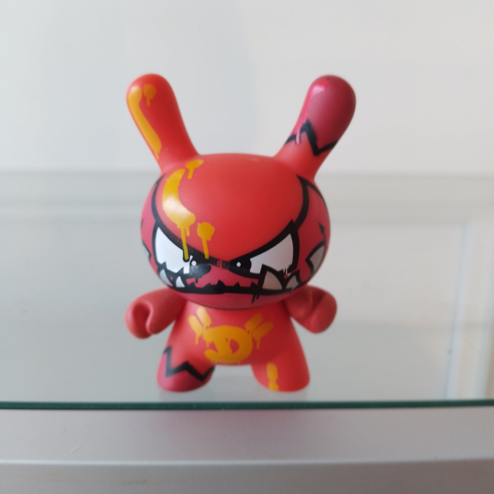 Mist Red Devil - Dunny Series 4 by Kidrobot